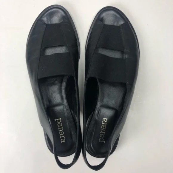 Panara Flat Sandal with Sling Black 7.5 - Picture 9 of 14